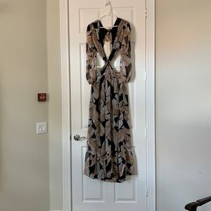 Vici cutout Maxi dress, size XL
